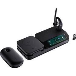 Yealink BH71 Workstation Pro Headset otevřená (On Ear) Bluetooth® mono černá Redukce šumu mikrofonu Nabíjecí pouzdro telefon