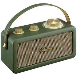 Sangean RA-101 A500523 Akumulátorové rádio, FM, Bluetooth, AUX, s akumulátorem, zelená, zlatá