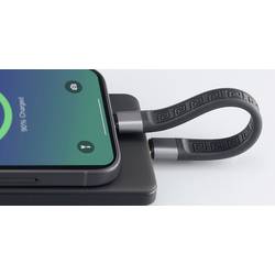 Renkforce Kabel USB-C USB 4.0 USB-C® 0.12 m černá Přívěsek na klíče RF-6738046