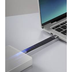 Renkforce Kabel USB-C USB 4.0 USB-C® 0.12 m černá Přívěsek na klíče RF-6738046