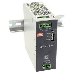 MW Mean Well síťový zdroj na DIN lištu, 20 A, 480 W