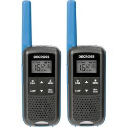 DECROSS DC63 Blau 2er-Set DC6314104302000 PMR radiostanice