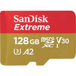 SanDisk Extreme paměťová kartam miniSDXC Retail 128 GB