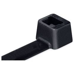 HellermannTyton 138-00019, UB140A-B-PA66-BK, stahovací pásky, 2.50 mm, 140 mm, černá, 100 ks