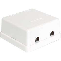 Delock 86207 2 porty síťový patch panel nevybavený specifikací 1 U bílá neosazený