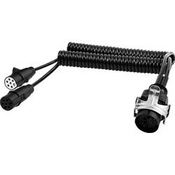 SecoRüt ECO771-136 propojovací kabel [15 pólová zásuvka pro zapojení přívěsu - 7 pólová zásuvka typu N pro zapojení přívěsu, 7 pólová zásuvka typu S pro