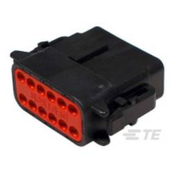 TE Connectivity DTM zásuvkový konektor na kabel 12, DTM06-12SB, 1 ks