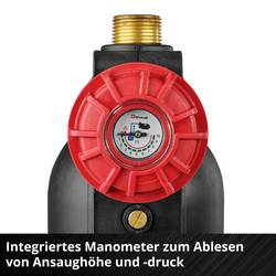 Einhell AQUINNA 18/30 F LED AUTOMATIC aku zahradní čerpadlo 3000 l/h 28 m