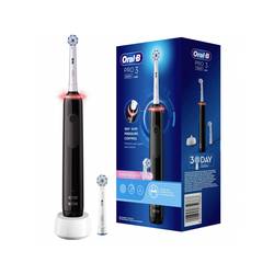Oral-B elektrický kartáček na zuby, rotační/oscilační/pulzní, černá, 3000 Black JAS22