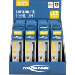 Ansmann 1600-0385 PL130B mini svítilna, penlight na baterii LED 130 lm 16.000 cm černá