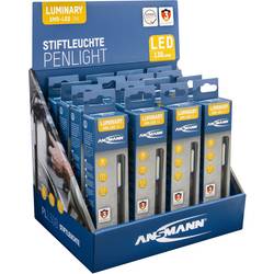Ansmann 1600-0385 PL130B mini svítilna, penlight na baterii LED 130 lm 16.000 cm černá