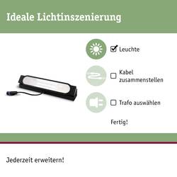 Paulmann ABL Wallwasher 94667 Osvětlovací systém Plug&Shine LED nástavbové svítidlo na zem LED teplá bílá antracitová