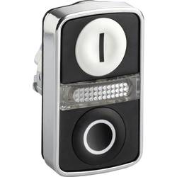 Schneider Electric ZB4BW7A1721 přední prvek pro osvětlená tlačítka nastavitelný (Ø) 22 mm 0/I chrom 1 ks