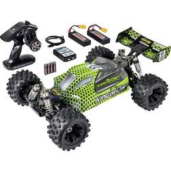 Carson Modellsport King of Dirt 2.0 zelená, černá 1:8 RC model auta elektrický Buggy 100% RtR 2,4 GHz vč. akumulátorů, nabíječky a baterie ovladače