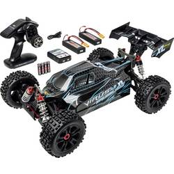 Carson Modellsport Virus 4.2 XL černá, tyrkysová 1:8 RC model auta elektrický Buggy 100% RtR 2,4 GHz vč. akumulátorů, nabíječky a baterie ovladače