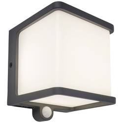 Lutec DOBLO 6939412012384 venkovní solární nástěnné osvětlení s PIR senzorem LED pevně vestavěné LED 7.5 W antracitová