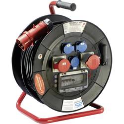 AS Schwabe 26102 kabelový buben 30.00 m černá CEE zástrčka 32 A 5pólová