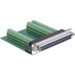 Delock Adapter 65319 D-SUB zásuvková lišta 180 ° Pólů: 37, 39 1 ks