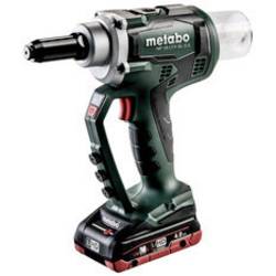 Metabo NP 18 LTX BL 5.0 aku nýtovací pistole, 18 V LiHD vč. 2x aku, vč. příslušenství, kufřík, 619002800