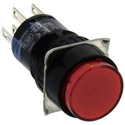 Idec AL6M-M24P-R, AL6M-M24P-R světelné tlačítko , 16.2 mm, 250 V, 1 A, 1 ks