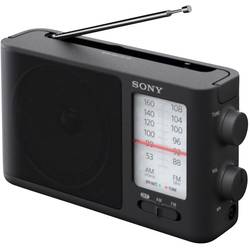 Sony ICF-506 ICF506.CED přenosné rádio, FM, FM, černá