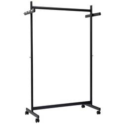 Maul stojanový věšák 9424190 MAULsamba Počet háků: 10 (š x v x h) 1.155 x 172.5 x 50.8 mm kov černá 1 ks