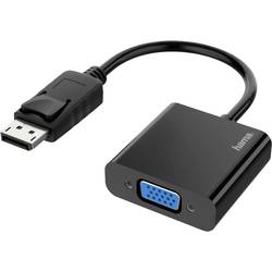 Hama 00200337 DisplayPort / VGA adaptér [1x UK zástrčka - 1x zástrčka DisplayPort] černá