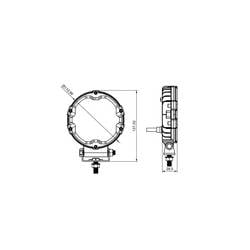 SecoRüt Pracovní LED svítilna 12 V/DC, 24 V/DC L0196 (Ø) 111 mm 1700 lm