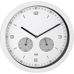 Mebus 52826 DCF nástěnné hodiny 260 mm x 42 mm, bílá