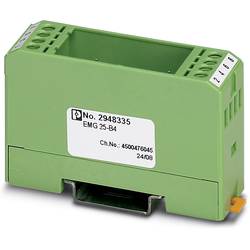 Phoenix Contact EMG 25-B4 pouzdro na DIN lištu plast zelená 10 ks