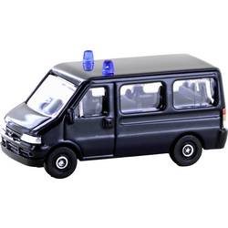 Minis by Lemke LC61311 N model autobusu Fiat Sběrnice Ducato II, tmavě modrá s modrým světlem