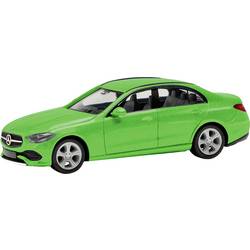 Herpa 430913-003 H0 model osobního automobilu Mercedes Benz Třída C Limuzína, zelená, světlá