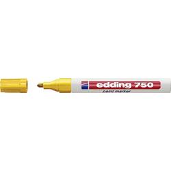 Edding 4-750005 750 paint marker popisovač na laky žlutá 2 mm, 4 mm N/A