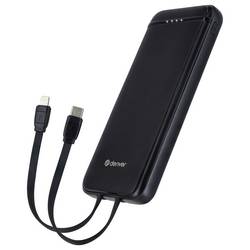 Denver PQCA-10320 powerbanka 10000 mAh, Power Delivery 2.0, Lightning konektor Apple, černá
