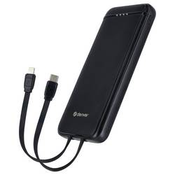 Denver PQCA-10320 powerbanka 10000 mAh, Power Delivery 2.0, Lightning konektor Apple, černá