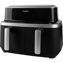 Nedis KAAF320BK horkovzdušná fritéza, 8.4 l, 2600 W, funkce časovače, ochrana proti přehřátí, bez BPA, černá
