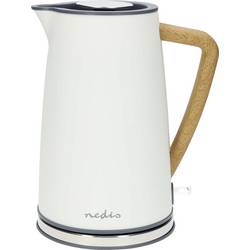 Nedis KAWK510EWT rychlovarná konvice, indikátor, bílá, KAWK510EWT