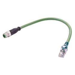 Harting 09 48 689 6018 002 upravený zástrčkový konektor pro senzory - aktory, 09486896018002, 0.2 m, 1 ks