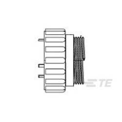 TE Connectivity TE AMP Circular Plastic Connectors 206554-1 1 ks