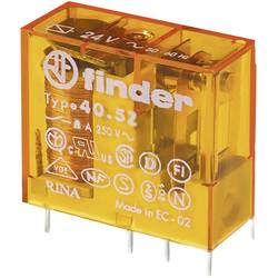 Finder 40.52.8.110.0000, 40.52.8.110.0000-50 relé do DPS, monostabilní, 1 cívka, 250 V/AC, 8 A, 50 ks