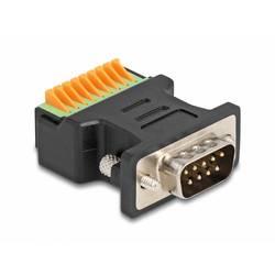 Delock 66558 VGA adaptér [1x D-SUB zástrčka 9pólová - 1x zásuvka] černá
