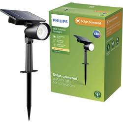 Philips LED 929004632501 Ashlyn venkovní solární stojanové světlo LED pevně vestavěné LED 1.4 W černá