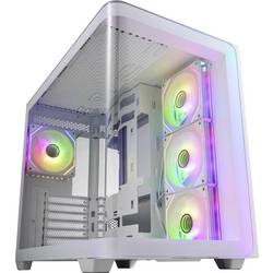 FSP Fortron POC0000255 midi tower herní pouzdro bílá boční okno