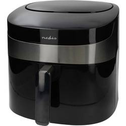 Nedis KAAF180BKW horkovzdušná fritéza, 7.2 l, 1 800 W, indikátor, ovládání pomoci aplikace, bez BPA, ochrana proti přehřátí, funkce časovače, černá