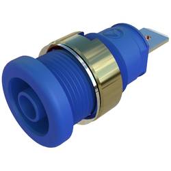 SKS Hirschmann SEB 2620 F6,3 Ni blau bezpečnostní vestavná zásuvka 4 mm modrá 1 ks