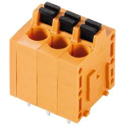 Weidmüller 1331100000 pružinová svorkovnice 2.5 mm² Pólů 3 oranžová 90 ks