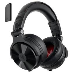 OneOdio Studio Max 1 sluchátka uzavřená (Over Ear) Bluetooth®, kabelová, Bez kabelu černá High-Resolution Audio otočná sluchátka, regulace hlasitosti,
