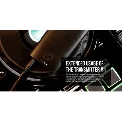 OneOdio Studio Max 1 sluchátka uzavřená (Over Ear) Bluetooth®, kabelová, Bez kabelu černá High-Resolution Audio otočná sluchátka, regulace hlasitosti,