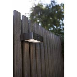 Lutec Brick P9085 venkovní solární nástěnné osvětlení s PIR senzorem LED pevně vestavěné LED 1.5 W nerezová ocel