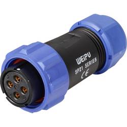 Weipu SP2110 / S 4 I kulatý faston, 1 ks